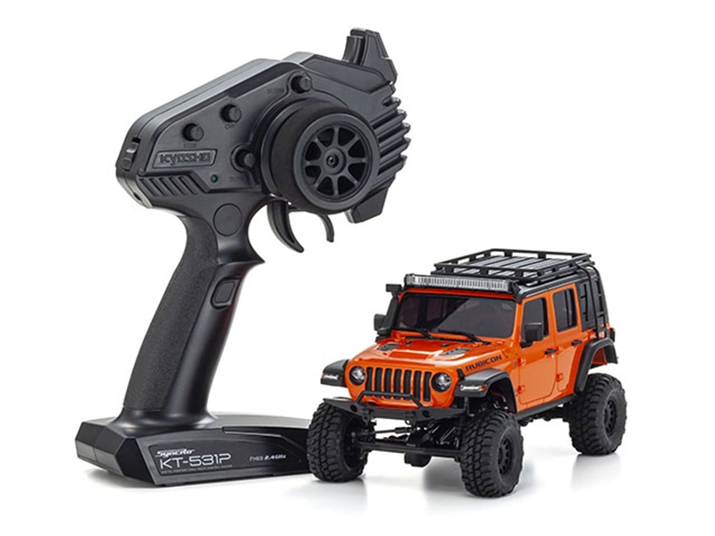 Kyosho Mini-Z 4X4 MX-01 Jeep Wrangler Rubicon Punkn Metalic (KT531P) 32528MO