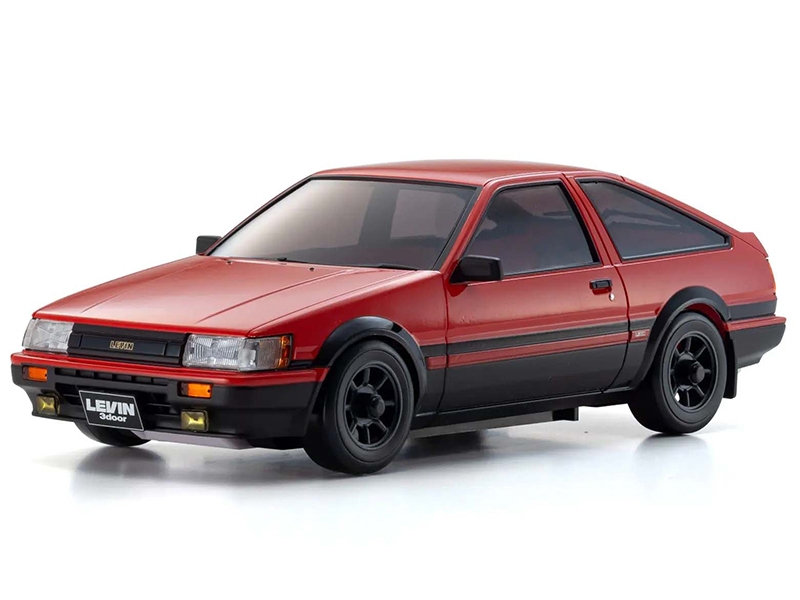 Kyosho Mini-Z AWD Toyota Corolla Levin AE86 Red-Black (MA020N-L/KT531P) 32641RBK