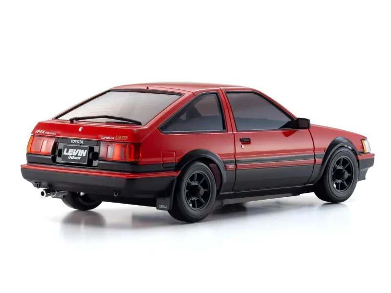 Kyosho Mini-Z AWD Toyota Corolla Levin AE86 Red-Black (MA020N-L/KT531P) 32641RBK