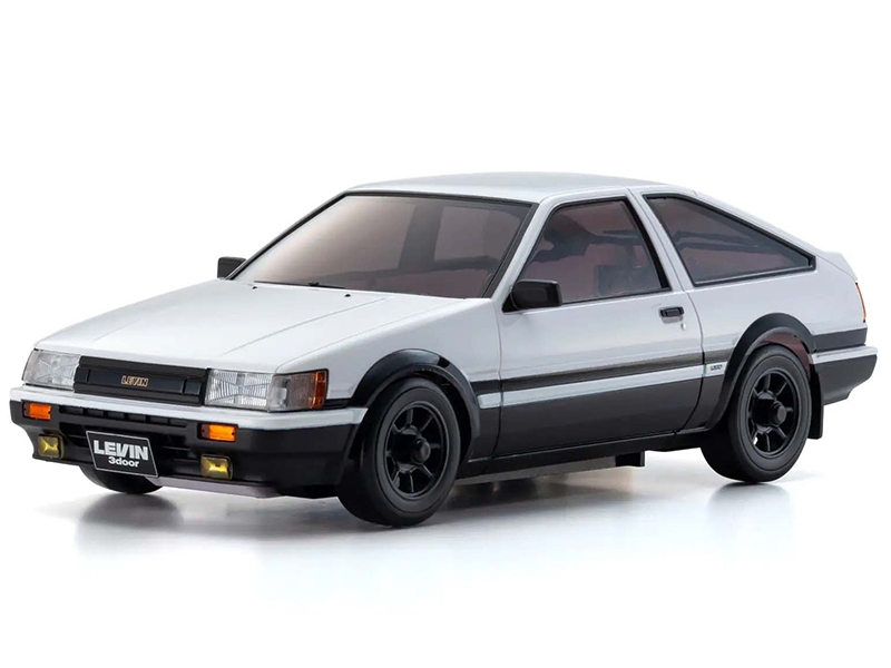 Kyosho Mini-Z AWD Toyota Corolla Levin AE86 White-Black (MA020N-L/KT531P) 32641WBK