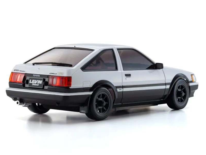 Kyosho Mini-Z AWD Toyota Corolla Levin AE86 White-Black (MA020N-L/KT531P) 32641WBK