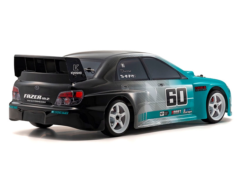 Kyosho Fazer MK2 Subaru Impreza 2006 Drift T1 1:10 Readyset 34473T1B