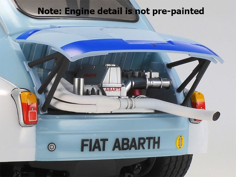 Tamiya Fiat Abarth 1000 TCR BG Painted (MB-01) 47492