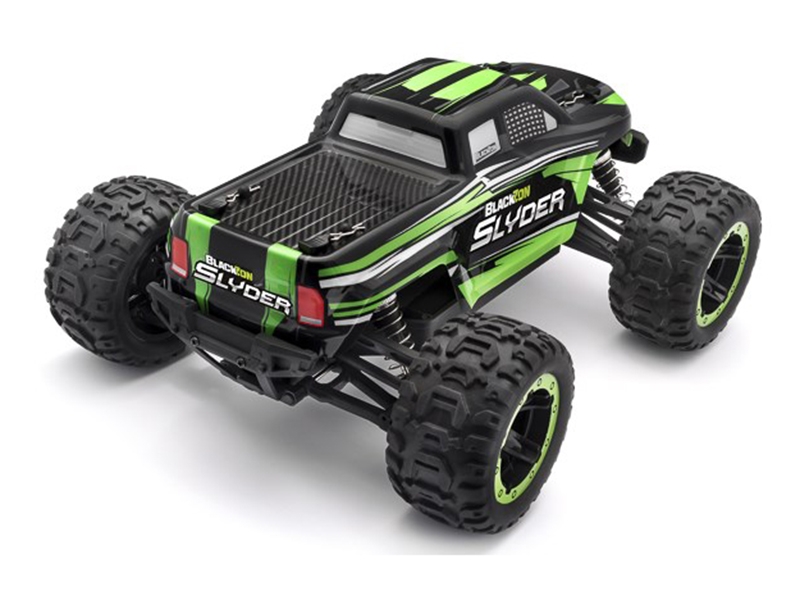 BlackZon Slyder MT 1/16th 4WD Monster Truck - Green 540100