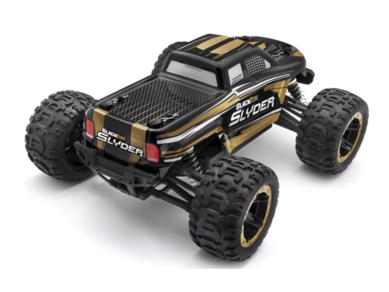 BlackZon Slyder MT 1/16th 4WD Monster Truck - Gold 540101