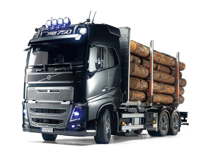 Tamiya Volvo FH16 Globetrotter 750 6x4 Timber Truck 56360