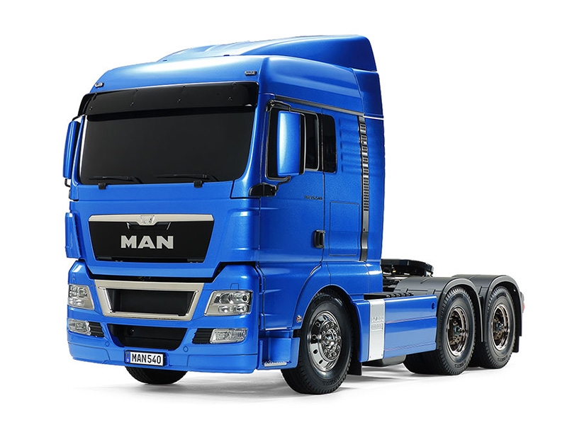 Tamiya MAN TGX 26.540 6x4 XLX Light Metallic Blue Edition 56370 