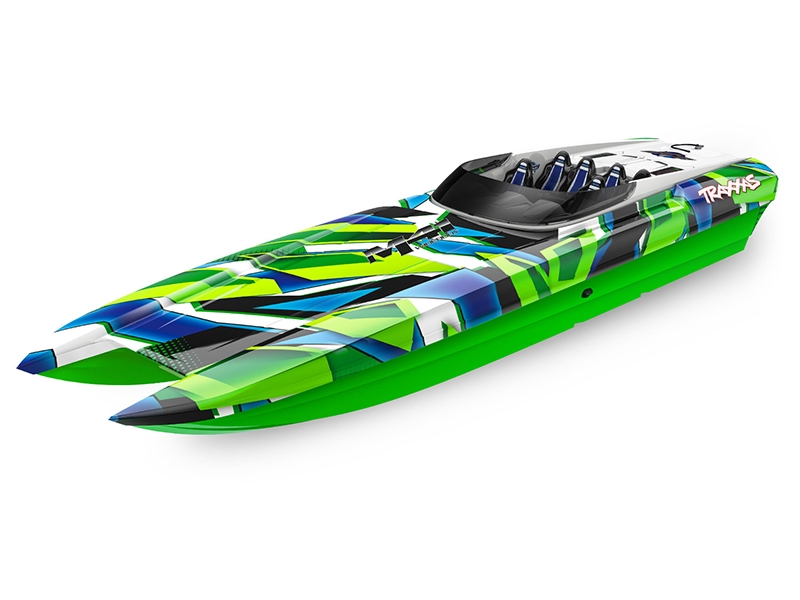 Traxxas DCM M41 Catamaran 40in VXL Brushless TSM - Green R TRX57046-4-GRNR