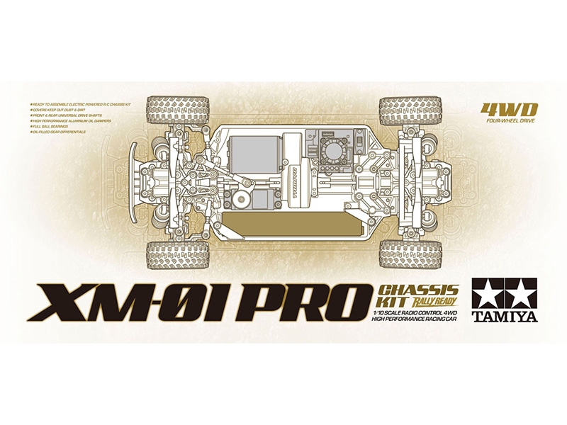 Tamiya XM-01 Pro Chassis 58738