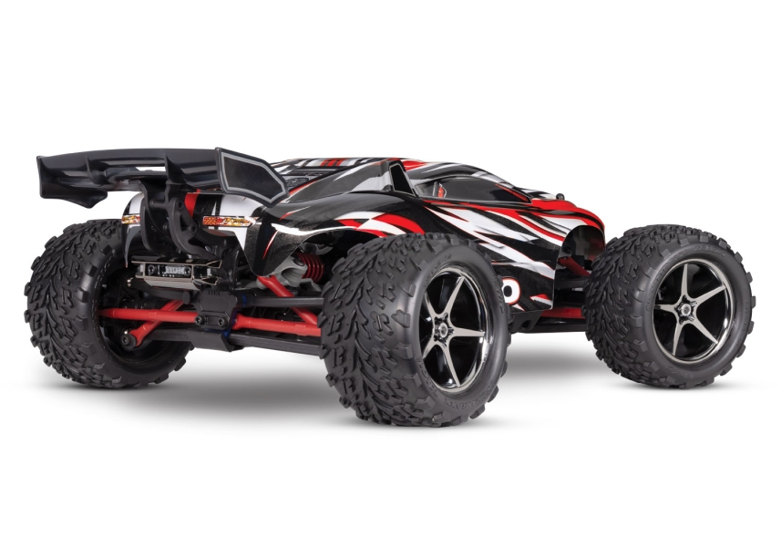 Traxxas E-Revo 1:16 4x4 XL-2.5 Titan 550 with Battery and USB Charger - Red TRX71054-8-RED
