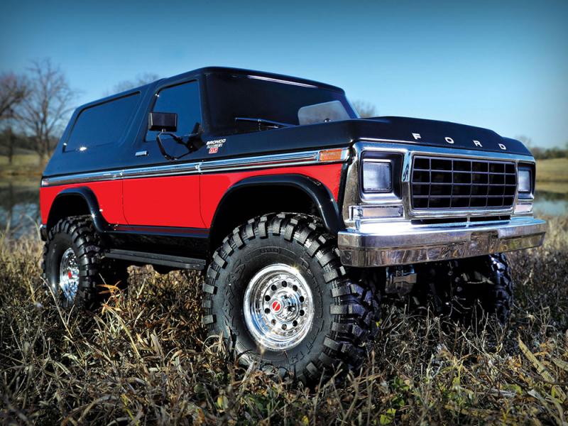 Traxxas Ford Bronco Ranger TRX-4 - Red TRX82046-4-RED