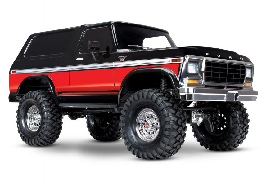 Traxxas Ford Bronco Ranger TRX-4 - Red TRX82046-4-RED