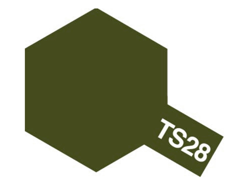 Tamiya TS-28 Olive Drab 2 Acrylic Spray Paint 85028