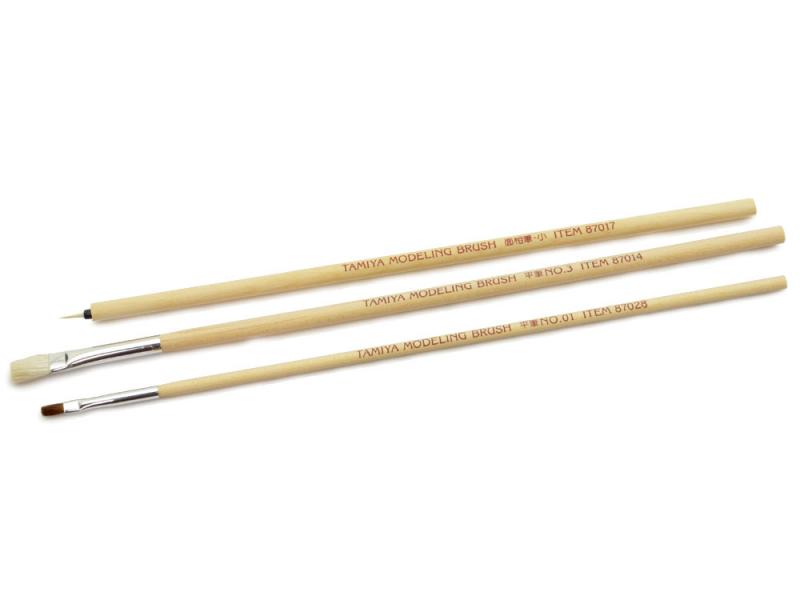 Tamiya Modelling Brush Basic Set 87066