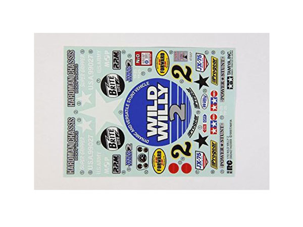 Tamiya Wild Willy 2 Stickers 9495329