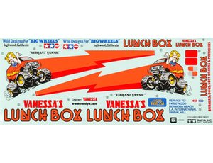 Tamiya Lunch Box Stickers/ Decal Sheet 9495470