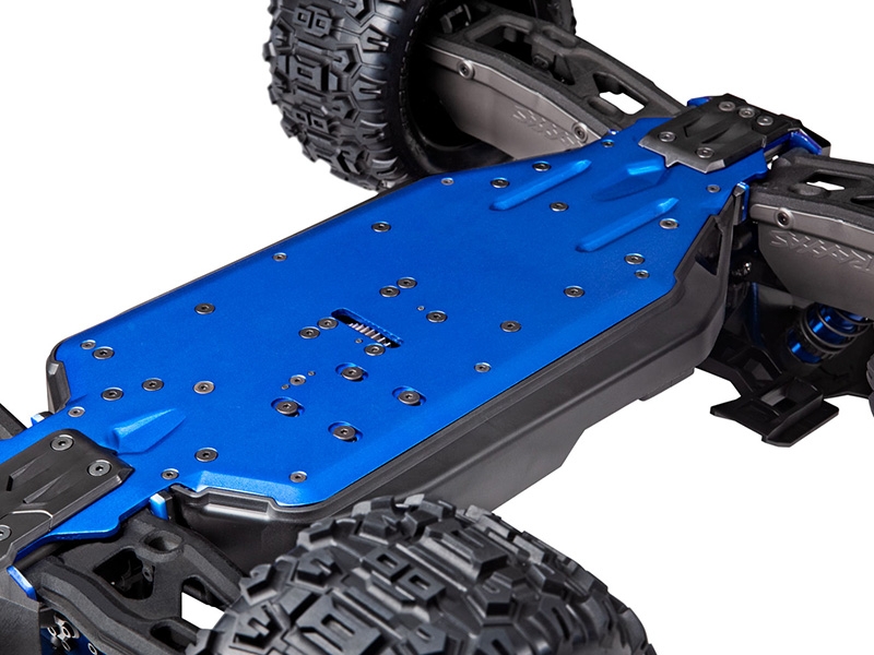 Traxxas Sledge 1/8 4WD VXL-6S Brushless Monster Truck - Blue TRX95076-4-BLUE