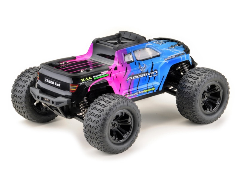 Absima 1:16 Monster Truck Mini AMT 4WD RTR - Pink/Blue 16007