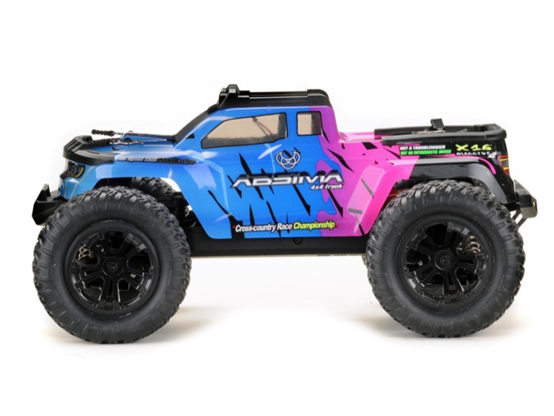 Absima 1:16 Monster Truck Mini AMT 4WD RTR - Pink/Blue 16007