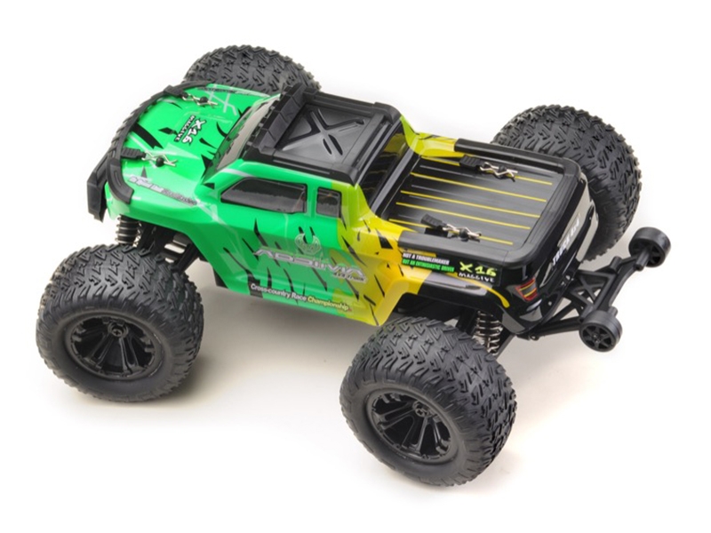 Absima 1:16 Monster Truck Mini AMT 4WD RTR - Yellow/Green 16008