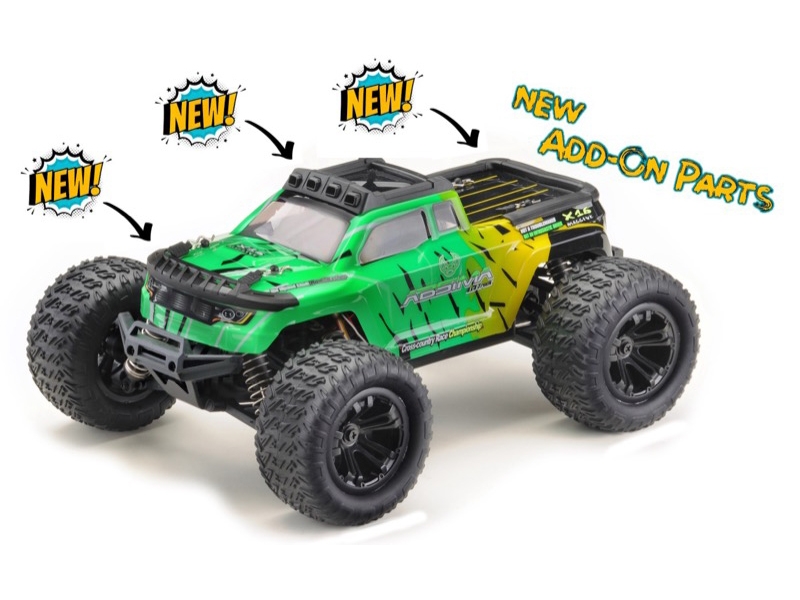 Absima 1:16 Monster Truck Mini AMT 4WD RTR - Yellow/Green 16008