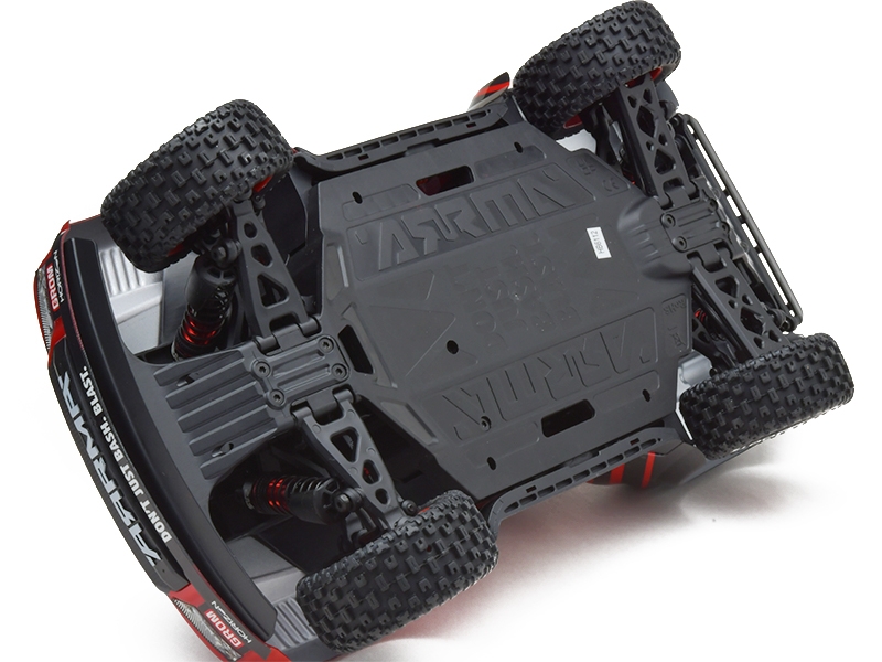 Arrma MOJAVE GROM MEGA 380 Brushed 4X4 Small Scale Desert Truck RTR - Red (Ex-Display) C-ARA2104T1-EX1