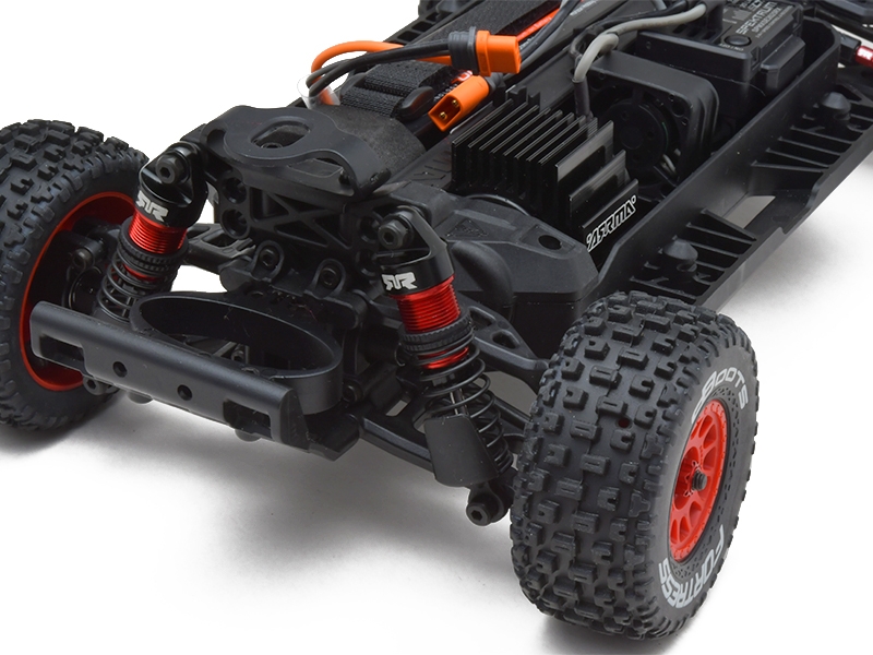 Arrma MOJAVE GROM MEGA 380 Brushed 4X4 Small Scale Desert Truck RTR - Red (Ex-Display) C-ARA2104T1-EX1