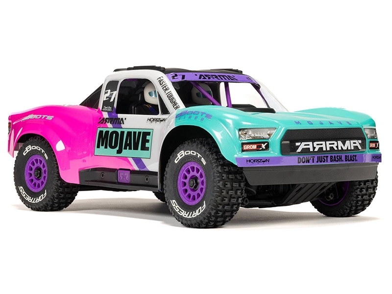 Arrma 1/18 MOJAVE GROM 223S BLX 4X4 DT with Batt/Charger Teal C-ARA2304ST1