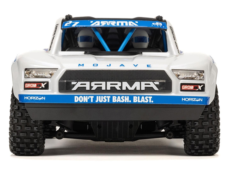 Arrma 1/18 MOJAVE GROM 223S BLX 4X4 DT with Batt/Charger White C-ARA2304ST2