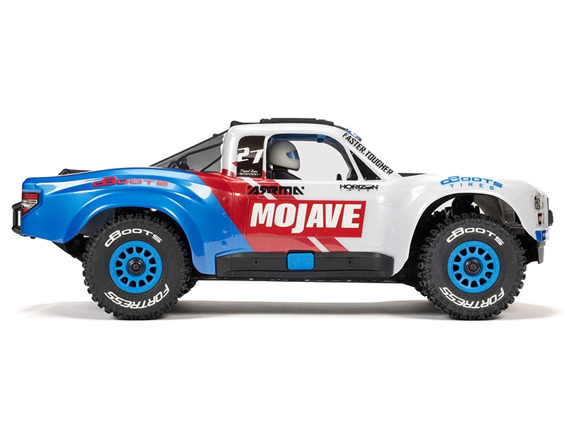 Arrma 1/18 MOJAVE GROM 223S BLX 4X4 DT with Batt/Charger White C-ARA2304ST2