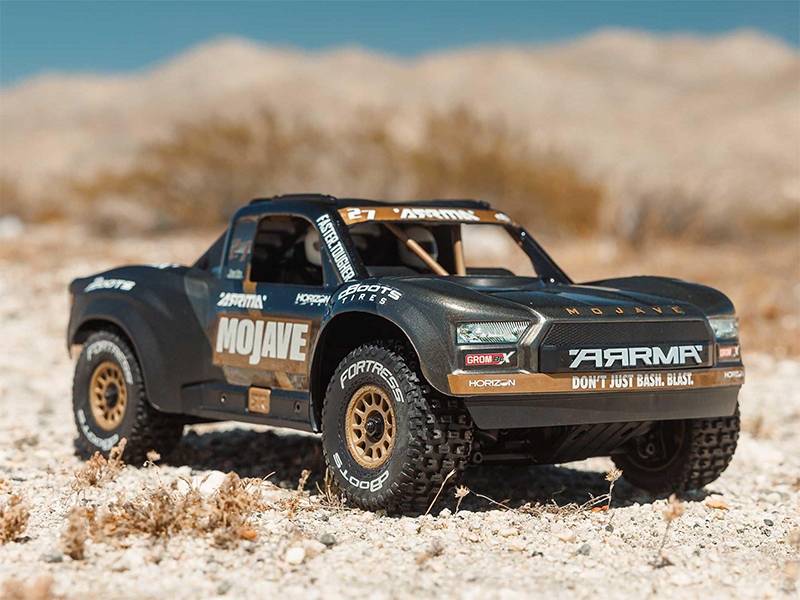 Arrma 1/18 MOJAVE GROM 223S BLX 4X4 DT (No Batt/Charger) Black C-ARA2304T1