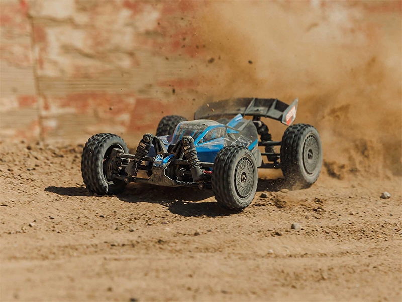 Arrma 1/18 TYPHON GROM 223S BLX 4X4 with Batt/Charger Blue C-ARA2306ST2