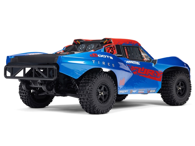 Arrma 1/10 FURY 223S BLX Brushless 2WD Short Course Truck RTR with DSC - Blue C-ARA3521T1