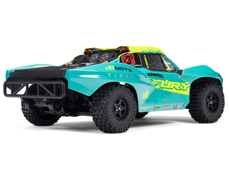 Arrma 1/10 FURY 223S BLX Brushless 2WD Short Course Truck RTR with DSC - Green C-ARA3521T2