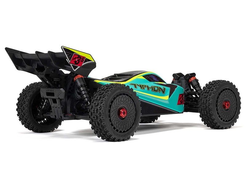 Arrma 1/8 TYPHON 223S BLX 4x4 Buggy RTR with DSC - Green C-ARA4306V4T1