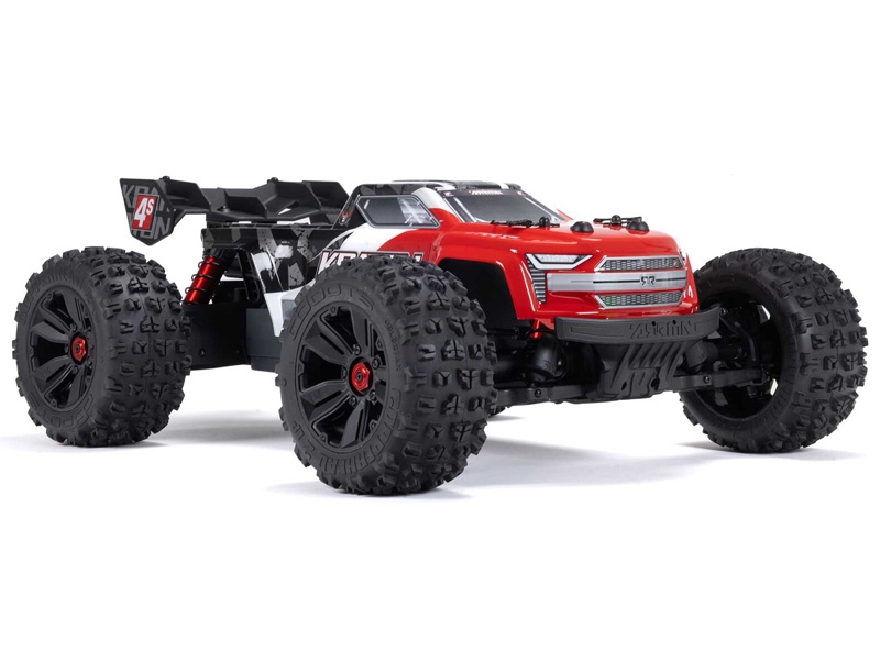 Arrma 1/10 Kraton 4X4 4S V2 BLX Speed Monster Truck RTR - Red C-ARA4408V2T3