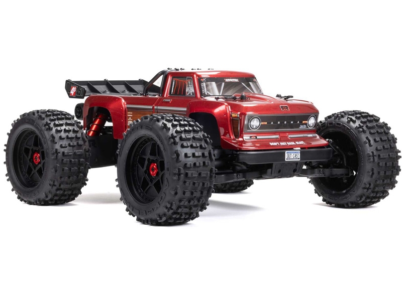 Arrma 1/10 OUTCAST 4X4 4S V2 BLX Stunt Truck RTR - Red C-ARA4410V2T4