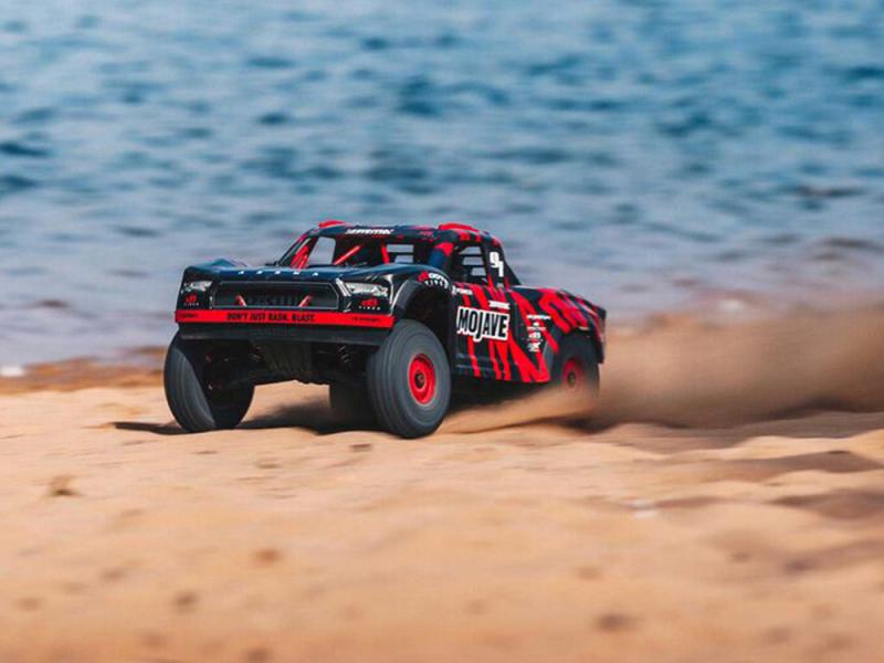 Arrma MOJAVE 6S V2 BLX - Red/Black C-ARA7604V2T2