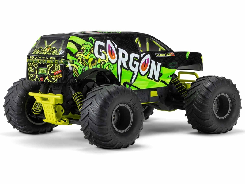 Arrma Gorgon MT RTR w/8.4v Batt/USB Charger Yellow C-ARA3230ST1