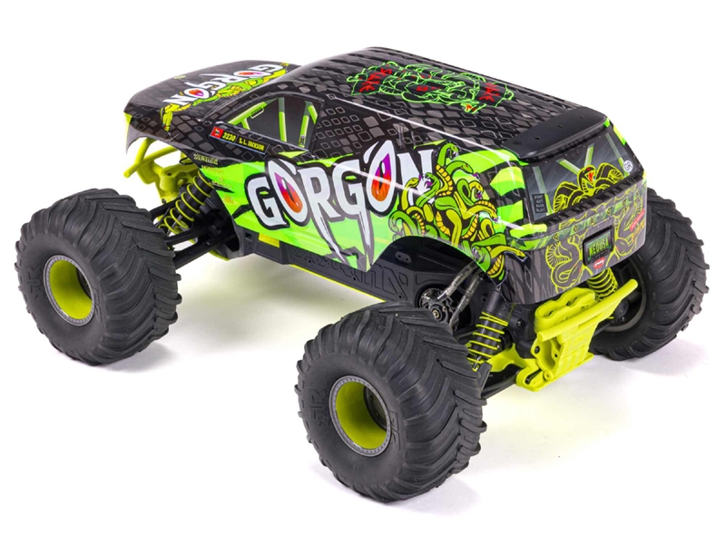 Arrma Gorgon MT RTR w/8.4v Batt/USB Charger Yellow C-ARA3230ST1