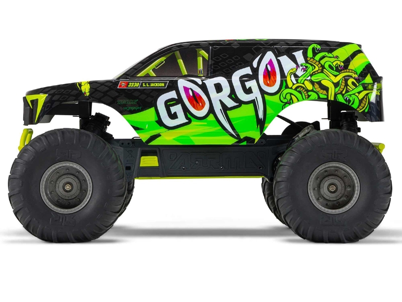 Arrma Gorgon MT RTR w/8.4v Batt/USB Charger Yellow C-ARA3230ST1