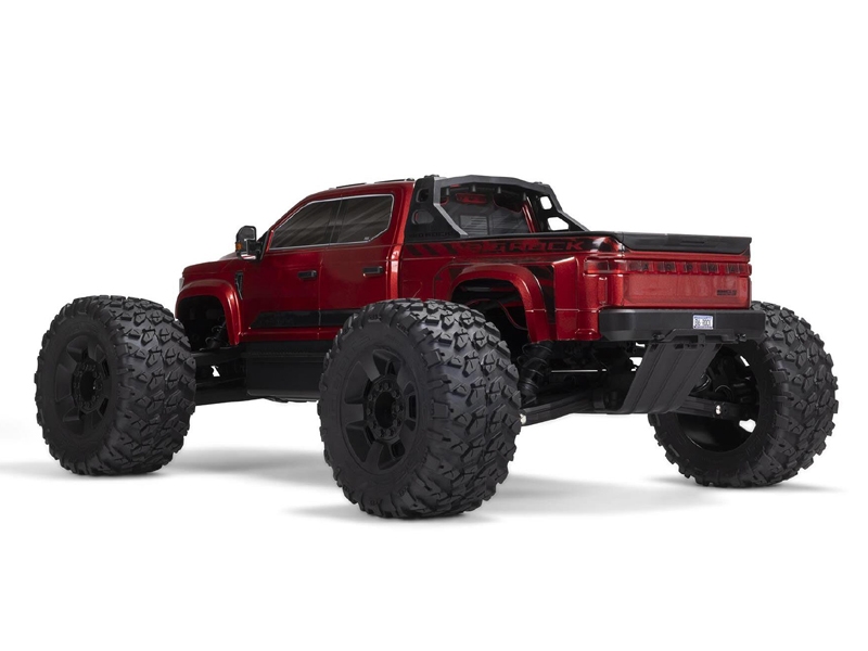 Arrma 1/7 BIG ROCK 6S 4X4 BLX Monster Truck RTR - Red C-ARA7612T2