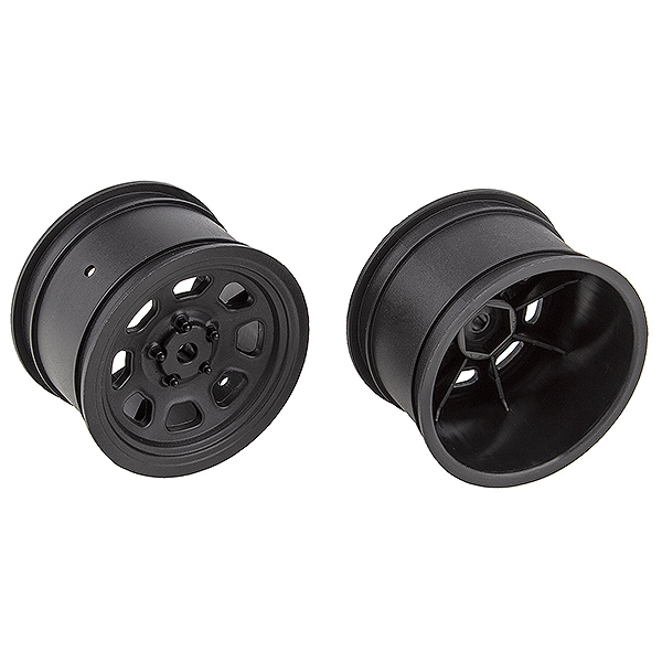 Team Associated Sr10 Rear Wheels Black AS71097