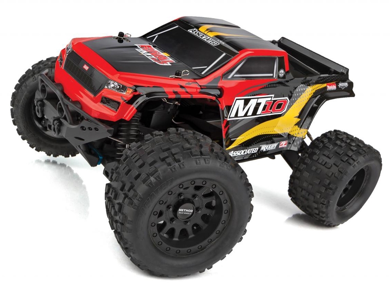 Associated Rival MT10 Brushless RTR Truck V2 - Red with Battery and Charger AS20518C