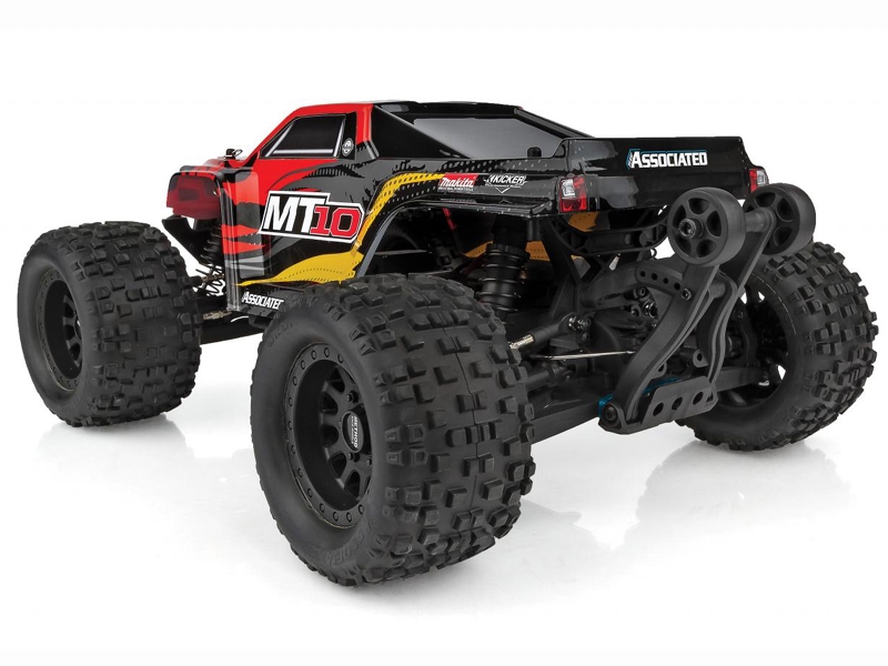 Associated Rival MT10 Brushless RTR Truck V2 - Red with Battery and Charger AS20518C