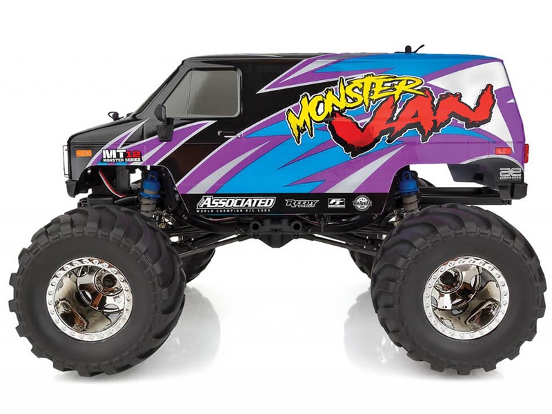 Associated MT12 Monster Van RTR Li-Ion Combo AS40008C