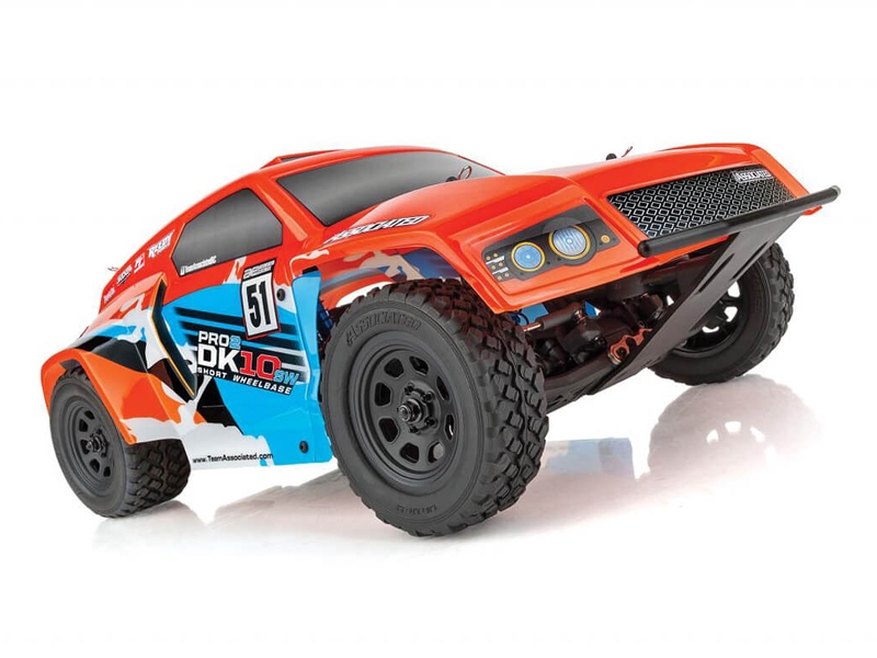 Associated Pro2 DK10SW Dakar 1/10 Buggy RTR Oran/Blue AS90038