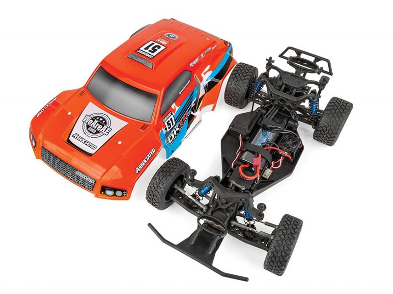 Associated Pro2 DK10SW Dakar 1/10 Buggy RTR Oran/Blue AS90038