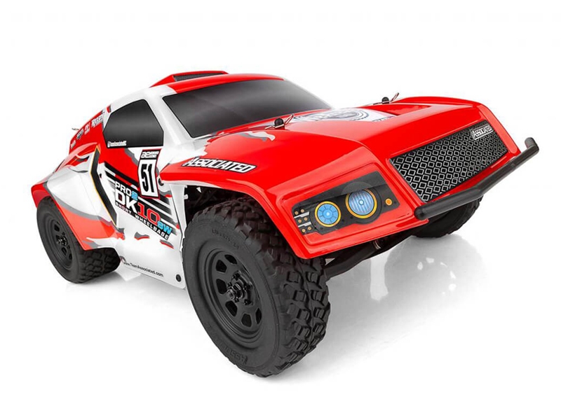 Associated Pro2 DK10SW Dakar 1/10 Buggy RTR Red/White AS90039