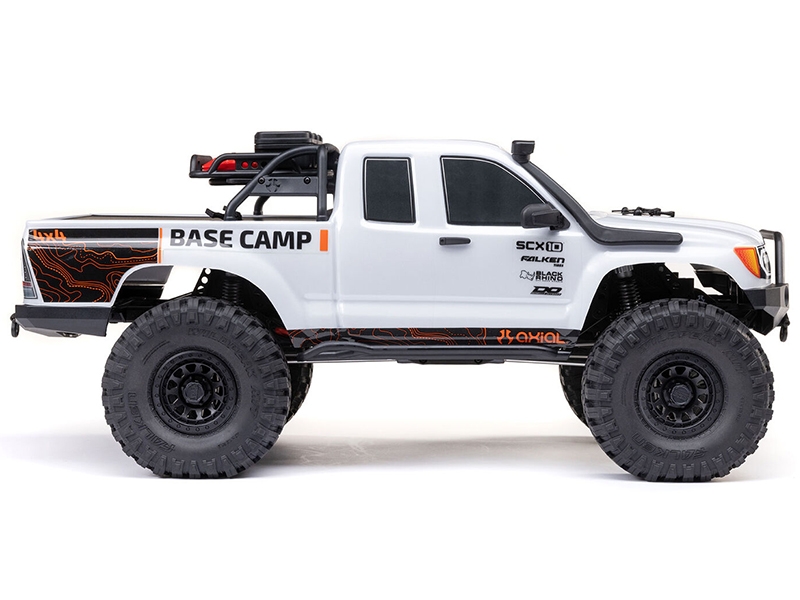 Axial 1/10 SCX10 III Base Camp 4X4 Rock Crawler RTR White C-AXI-1375T1